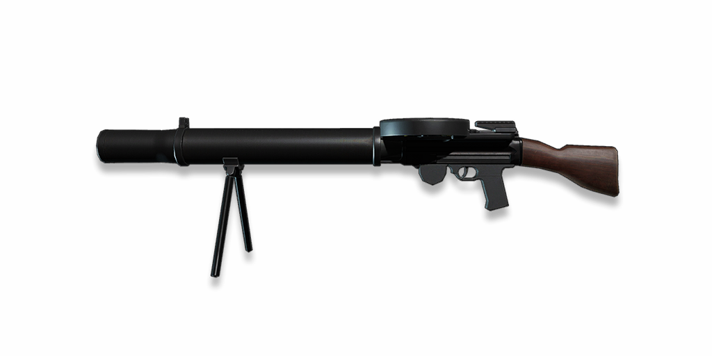 Retired Lewis gun